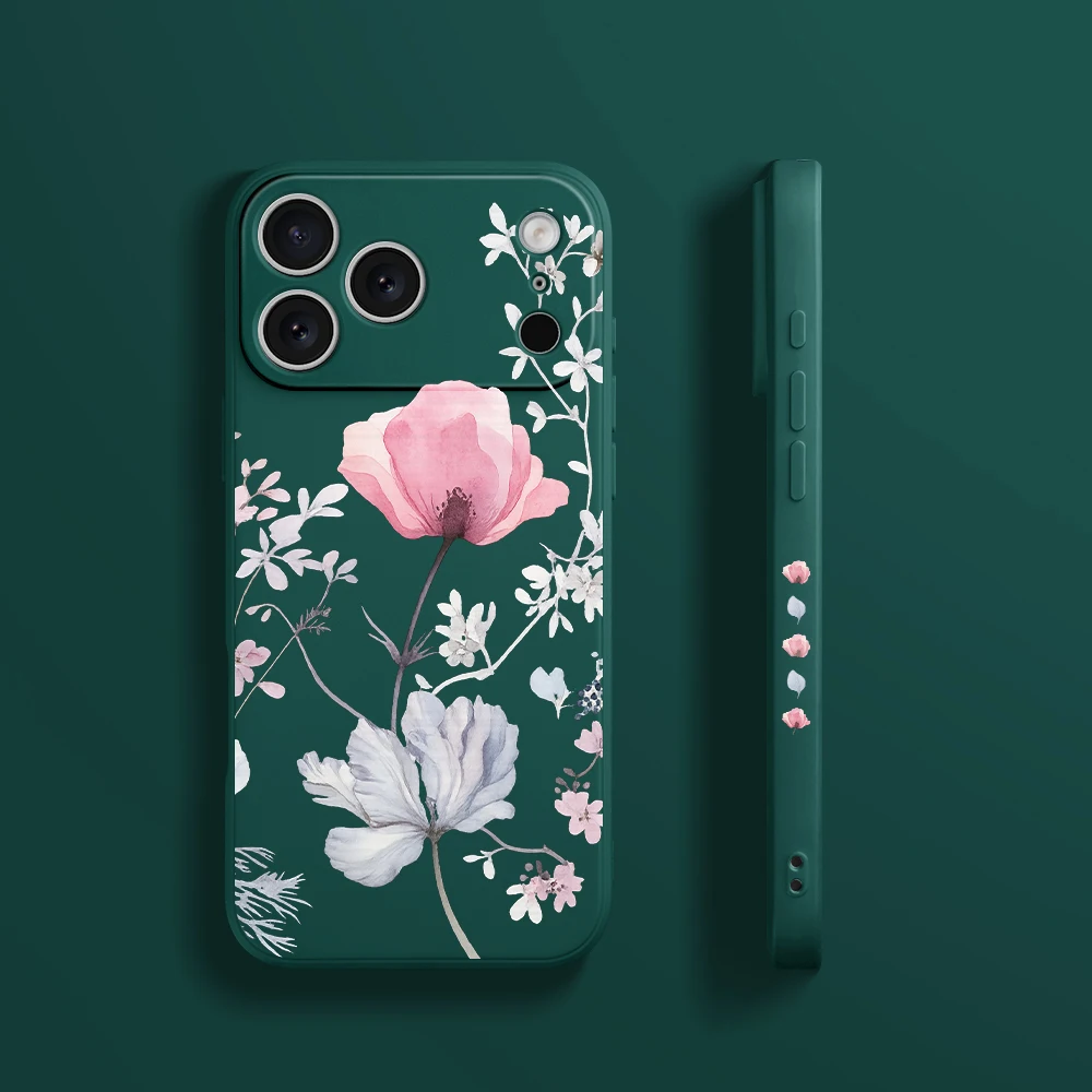 غطاء من البولي يوريثان الحراري المنعش لهاتف iPhone17 ProMax 17 Air 16 15 14 13 12 11 Pro Max XS Max7 8 Plus 16e 16 Plus