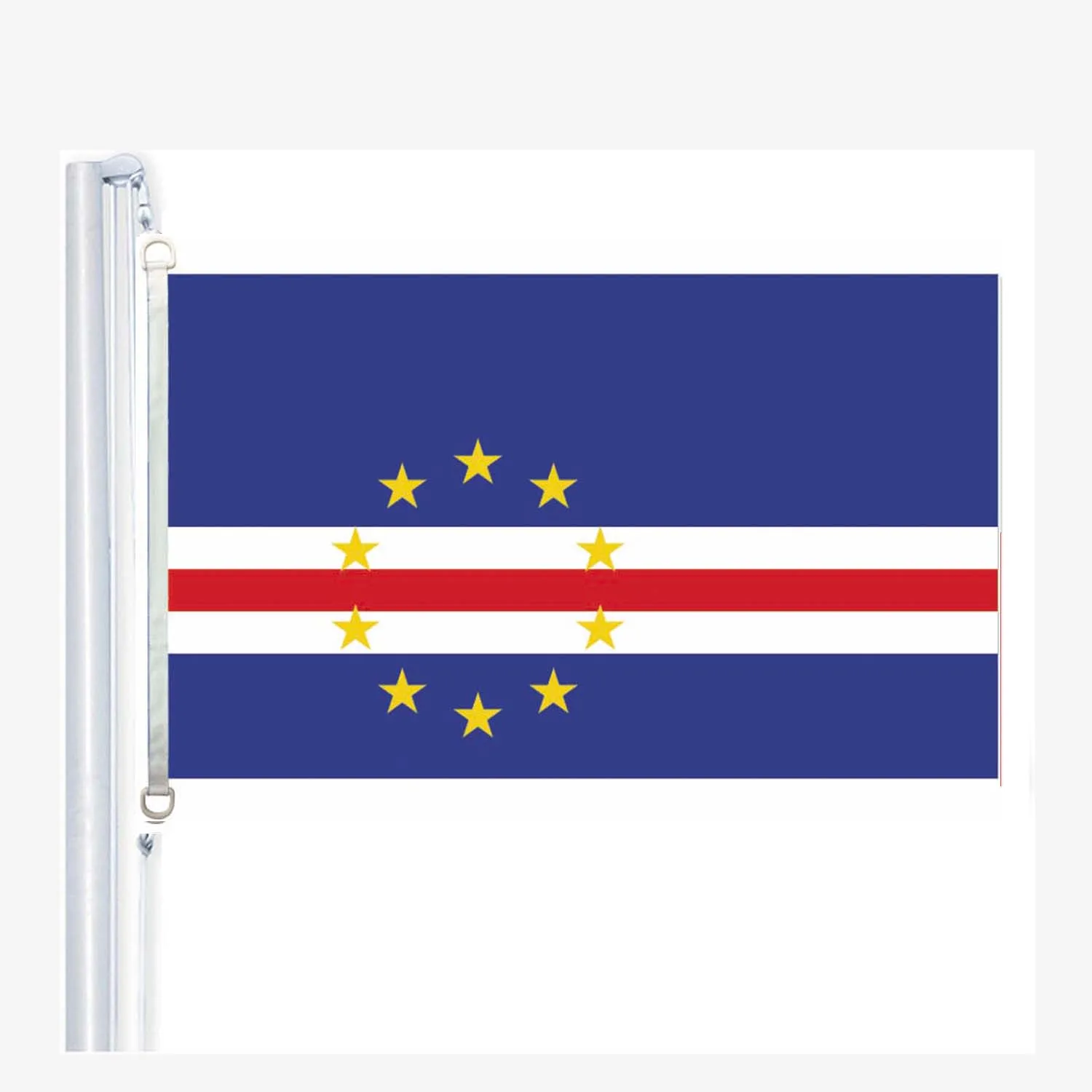 Cape Verde  flag,90*150CM ,100% polyester, banner,Digital Printing