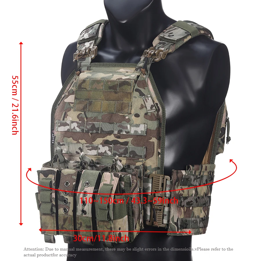 Sac d'équipement quadruple de conception légère, uniforme de sécurité avec épaules et taille détachables rapides