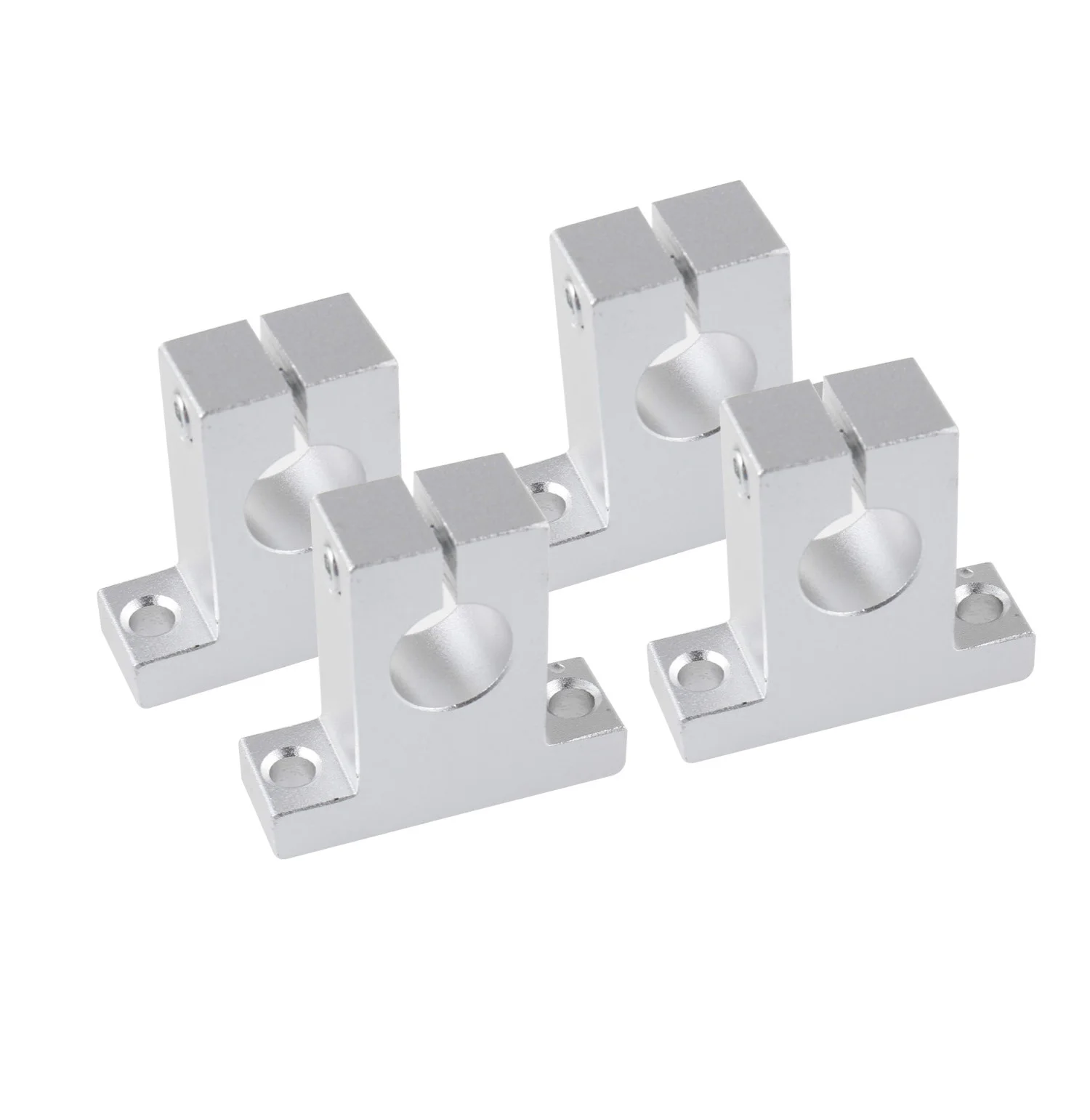 1/4pcs Bearing Support SK8 SK10 SK12 SK16 SK20 SK25 Linear Rail Shaft Support For Axis XYZ Table CNC Router Of 3D Printer Parts