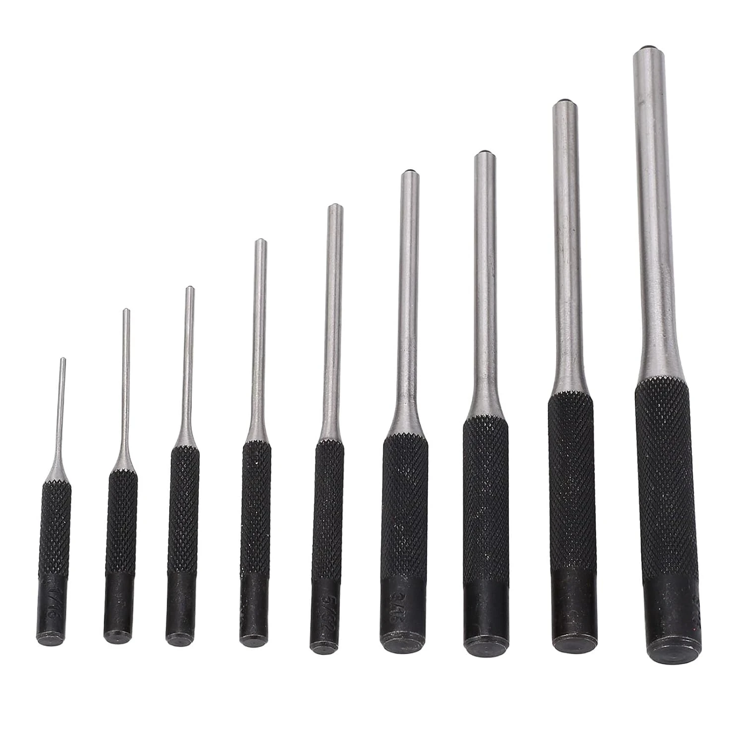 Superior Quality High Performance 9-Piece Steel Roll Pin Set for Reliable Automotive Craftsmanship - Durable, Essential Precisio