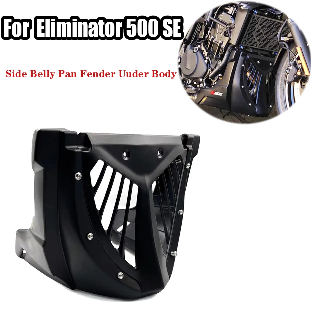 Per Eliminator 500 SE ELIMINATOR400 450 Moto: Carena Inferiore, Spoiler Anteriore, Pannello Sottoscocca, Protezione Motore