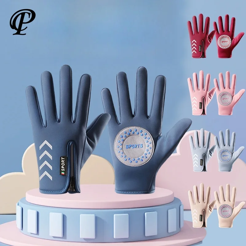 

Winter Kids Cycling Gloves Ski Fleece Warm Windproof Waterproof Non-Slip Skating Ice-Skating Outdoor Sports 장갑 Boy Grils