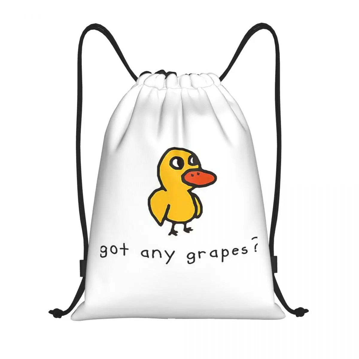 

Got Any Grapes Backpacks Portable Drawstring Bags Sundries Bag Book Bags for Travel School