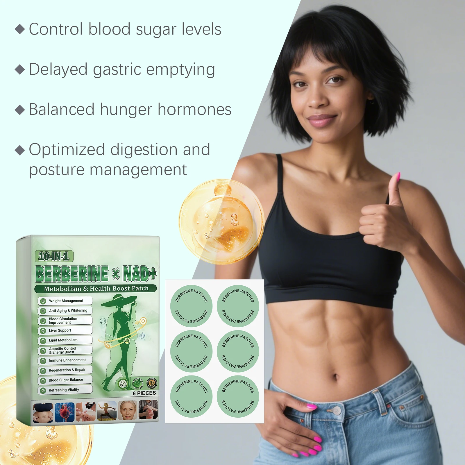 Novo Kit com 6 Adesivos de Ber - Xbody Health & Wellness Wayne Nj avaliação e preço
