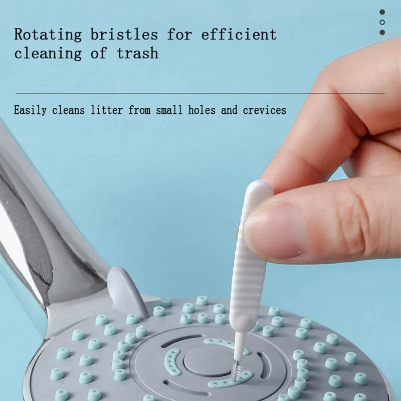 EW Shower Lotus Cleaning Artifact Dredging Needle Mini Multifunctional Brush Household Cleaning Set Gap Brush