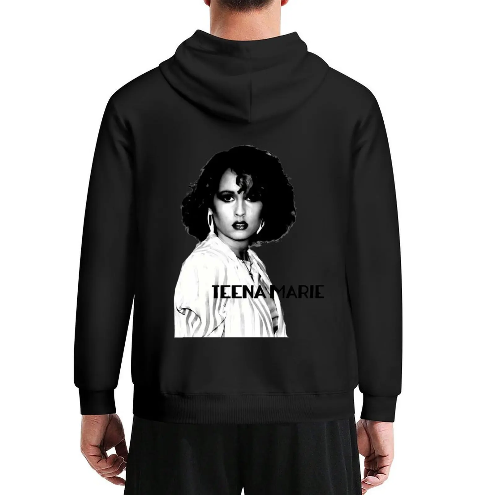 

Teena Marie Hoodie autumn clothes winter clothes blouse men's winter sweater anime hoodie
