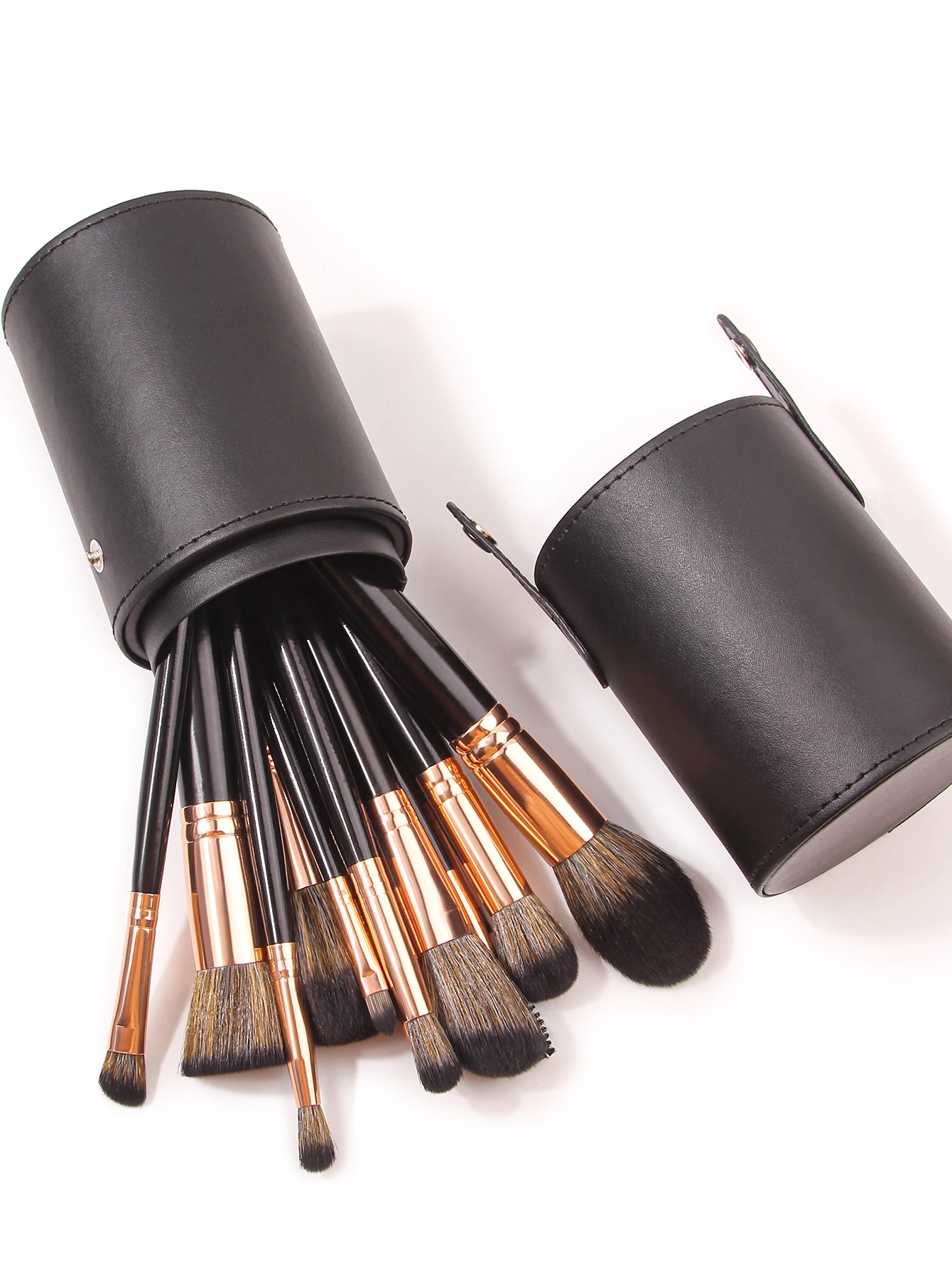 16PCS Professional Make Up Brush Set  Pink Cosmetics Makeup Brushes Cute Face Eye Makeup Brush Set with Bag