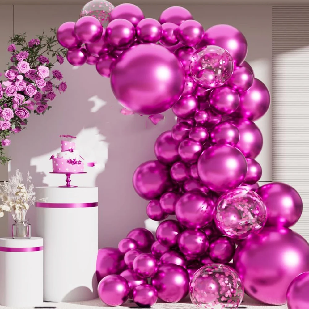 Metallic Hot Pink B…