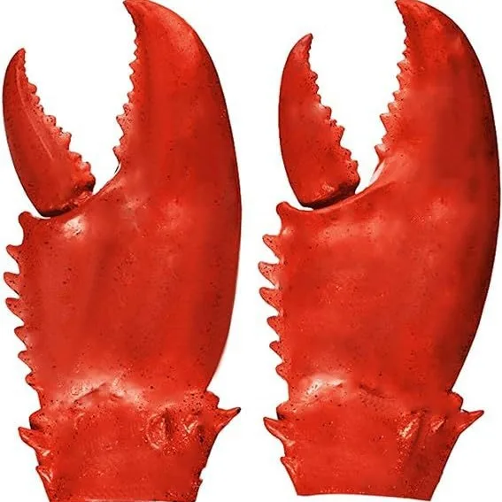 

Popular Halloween Lobster Gloves Weapon Props Fun Holiday Crab Claw Funny Dress Up Gifts