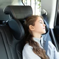 Adjustable Car Neck Headrest Pillow Cushion Car Seat Memory Foam Pad Sleep Side Head Telescopic Support for Adults Child