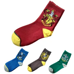 Harried Potter Cosplay Socks Halloween Party Show Magic Socks Hermione Ron Adults Children Birthday Gift Costumes Accessories