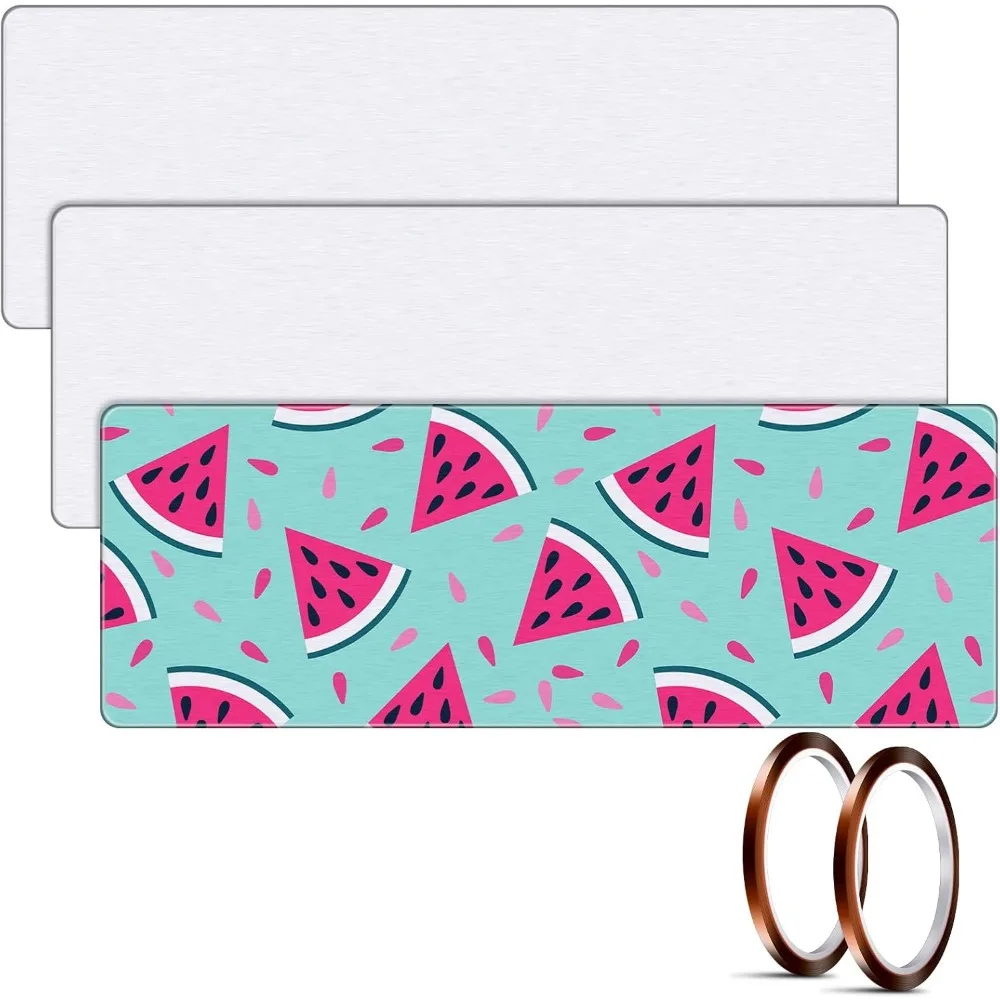Sublimation Mouse Pads 32x12 Inches - Large DIY Board Game Mat with Heat Resistant Tape for Valentine's Day Gifts