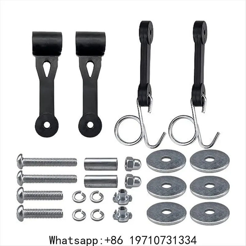 A08R 109808X 160793 Latch Assembly Bagger Hood Latch Straps Compatible with Yard Lawn Tractor for 42inch and 46inch Decks