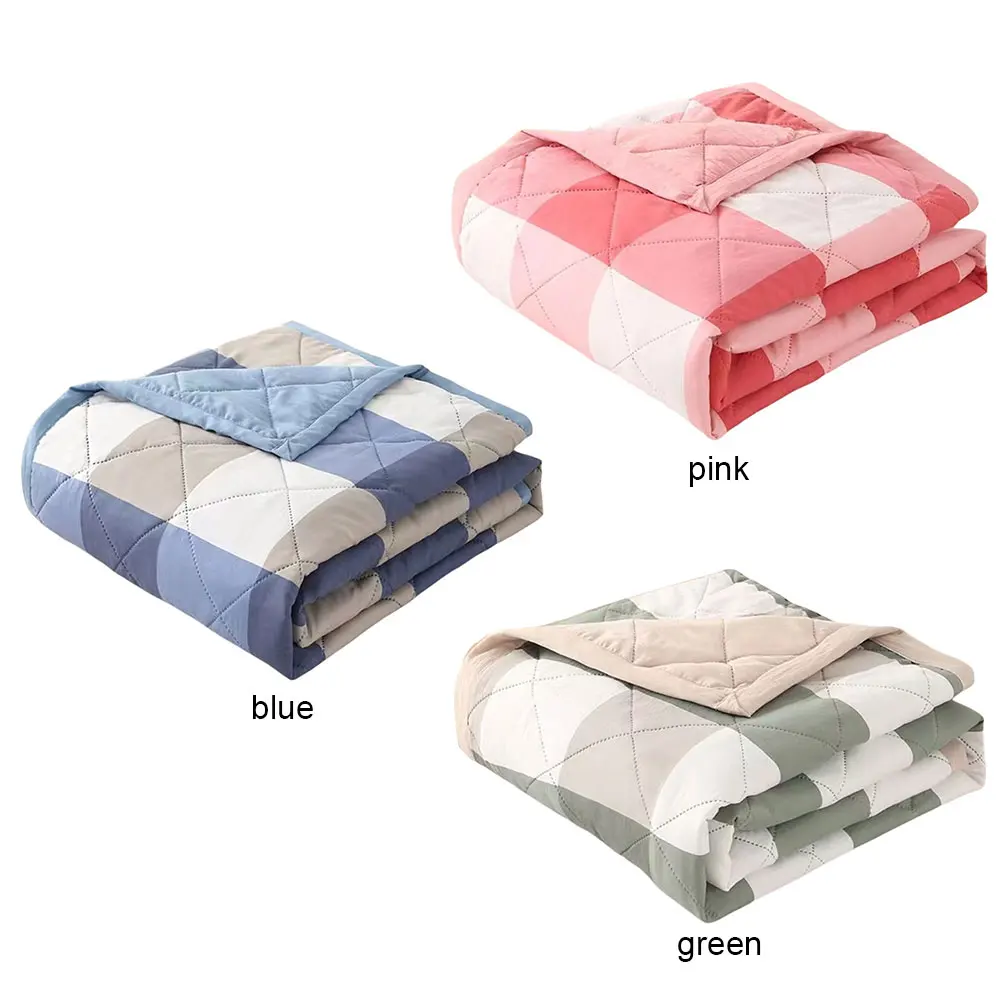 Air Condition Comforter Lightweight Summer Quilt Travel Blanket for Sleeping