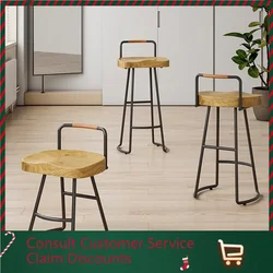 Modern High Bar Stools para sala de estar, Bar Stools, suporte do pátio, design moderno, balcão para jardim, Barra Salon Furniture