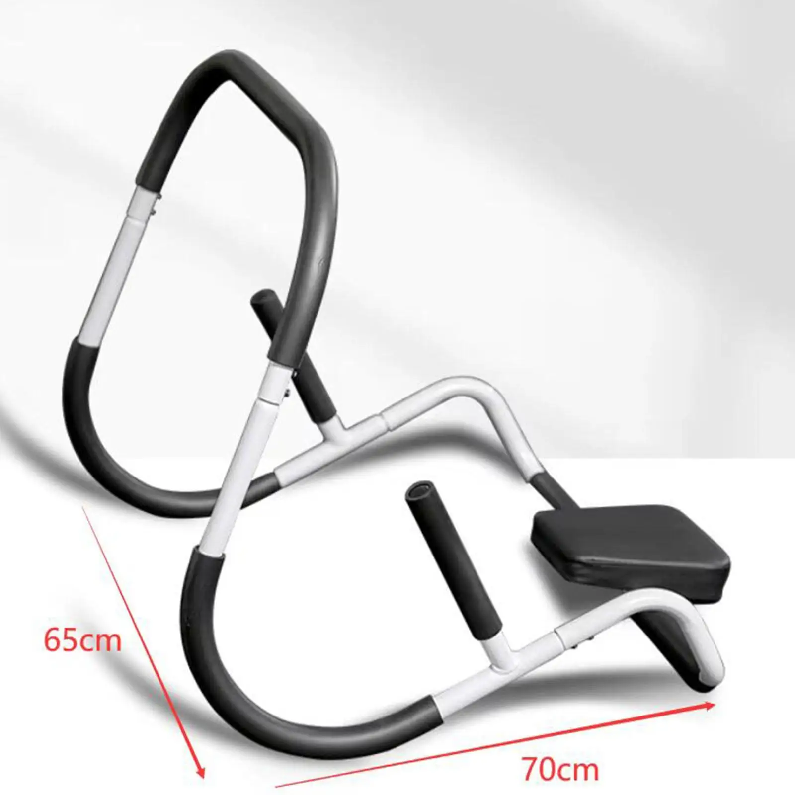 Máquina multifunción para abdominales, asistente para abdominales, rodillo para ejercicios de fitness, equipo para entrenamiento del core, para uso en el gimnasio en casa.