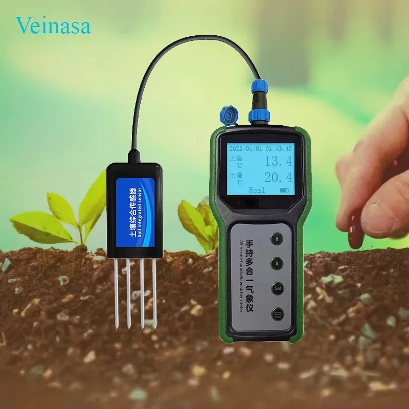 

[Hot Sale] Takeme-10ec-YPN Agricultural Portable 7 In 1 Soil Sensor Soil PH NPK Meter Handheld Soil Testing Instrument Moisture