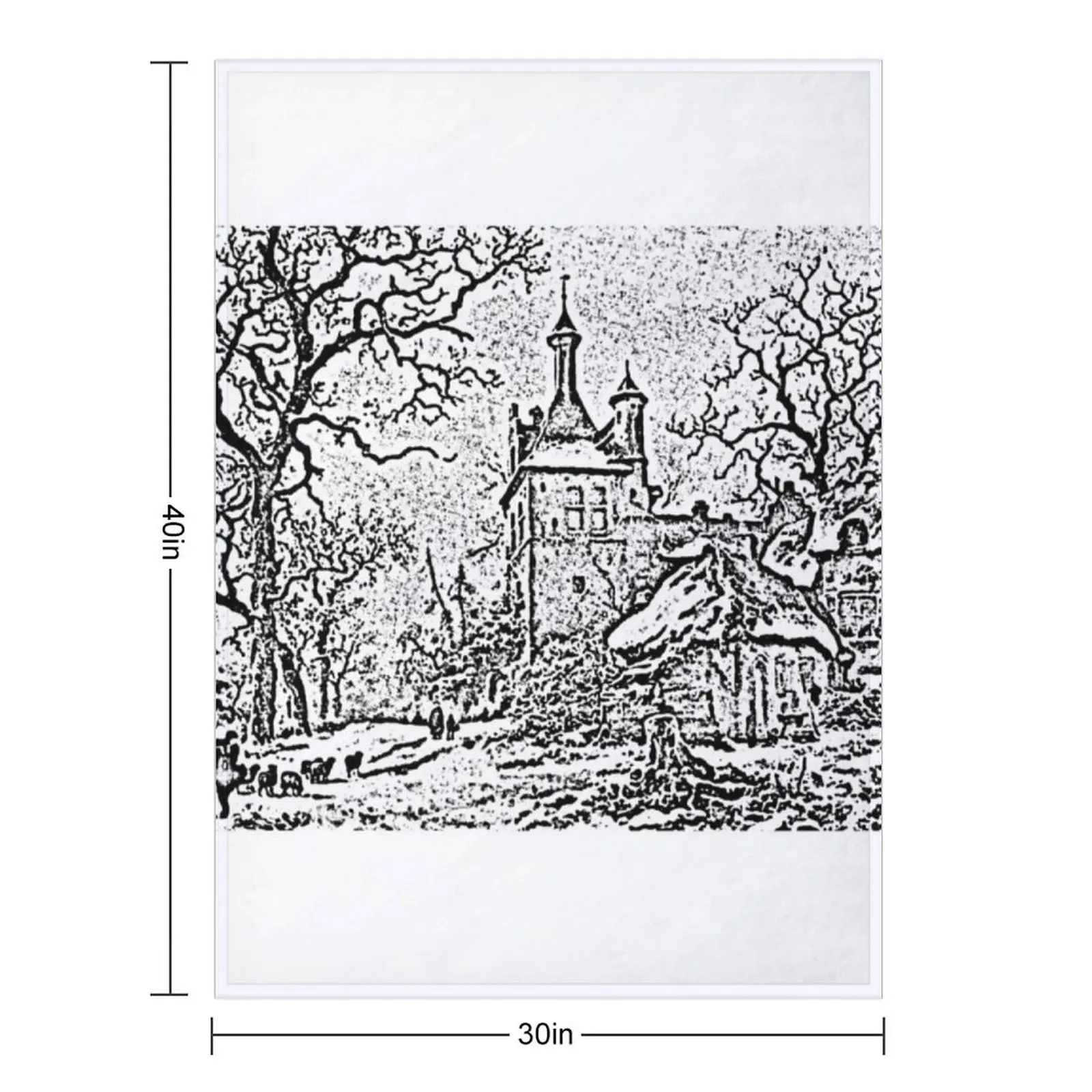 jethro tull christmas black white Throw Blanket Beautifuls for babies for sofa Stuffeds Sofa blankets and throws Blankets