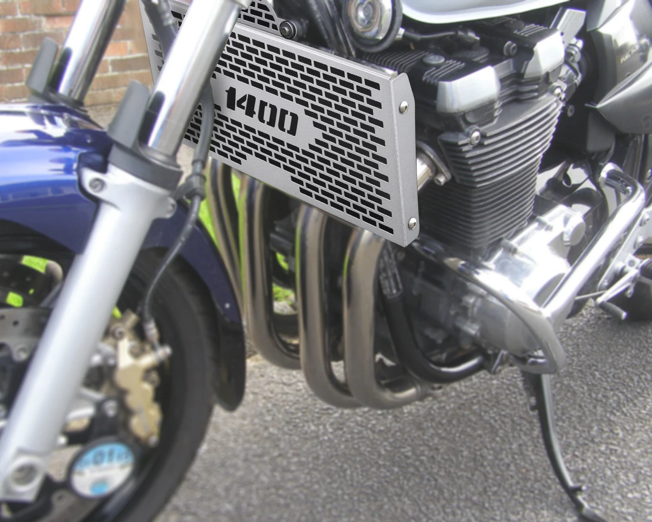 

Motorcycle FOR SUZUKI GSX1400 Accessories Radiator Guard Cover Oil Cooler Protection GSX 1400 2002 2003 2004 2005 2006 2007