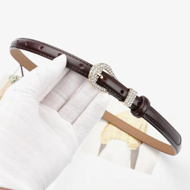 Nieuwe Leren Riem Groothandel Dames Pin Gesp Riem Net Rode Wind Ins Koreaanse Versie All-Match Fashion Jeans Decoratieve Riem