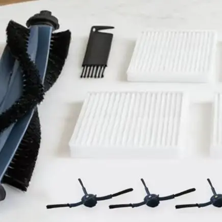 10Pcs Robot Vacuum Accessories Main Side Brush HEPA Filter Cleaning Tool For Eufy G/50 L/60 Hyb/rid SES H/ome Pet Floor Ca/re
