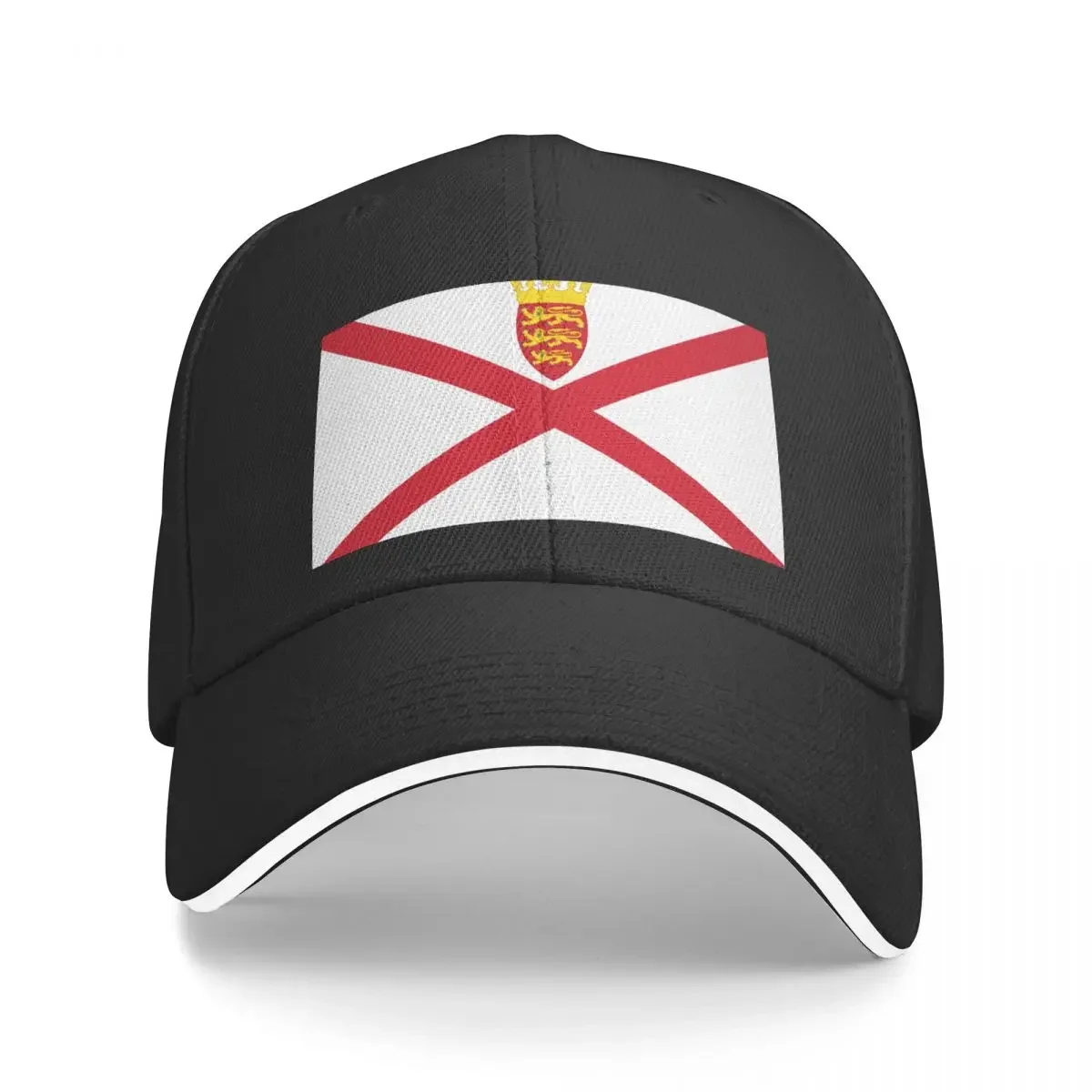 

New Flag of Jersey Baseball Cap Big Size Hat Mountaineering Mens Cap Women's