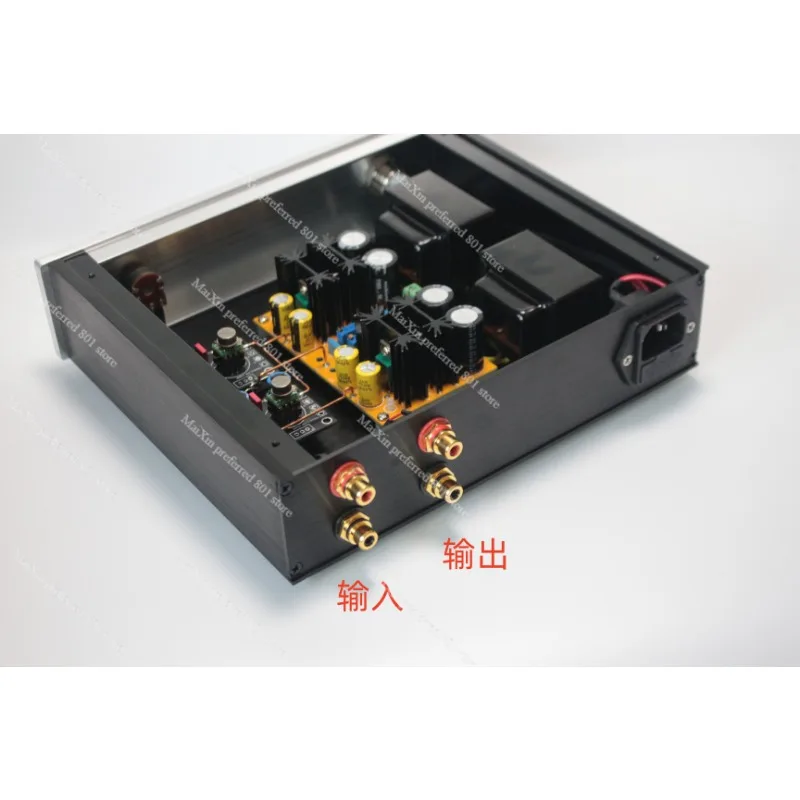 Bile flavor Class A power supply front stage NE5534 AD847 single operation amplifier front stage finished machine, clear voice