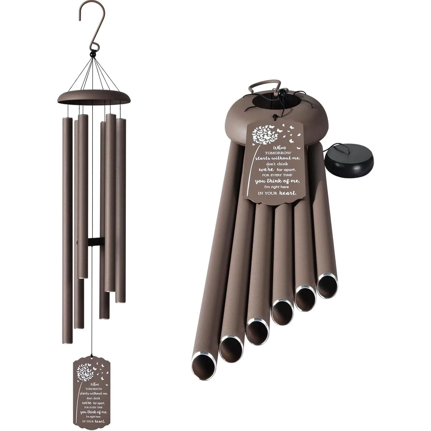 

43 inch outdoor deep sound large wind chime, garden, yard, lawn and yard outdoor decoration