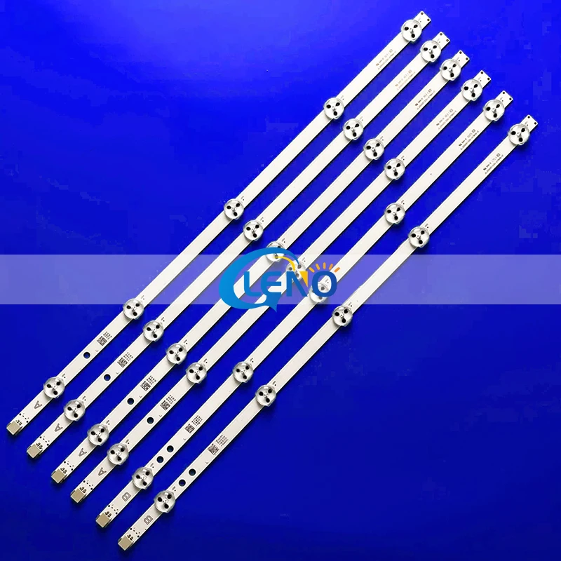 6PCS LED Strip for D50F289M4CW JVC LT-50C750 50HB6T72U P50D300FP VES500UNDA-2D-N11 VES500UNDC-2D-N12 JL.D50051330-078AS-C 078HS