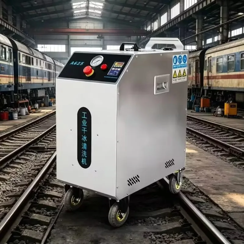 Compact Dry Ice Cleaning Blasting Equipment Suitable for Cleaning and Maintenance of Corner Pins and Bushings in Injection Mold