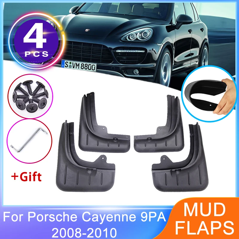 

4x For Porsche Cayenne 92A 2011~2018 Mud Flaps Wheel Protector Front Rear Mudguards Anti-splash Fenders Car-styling Accessories