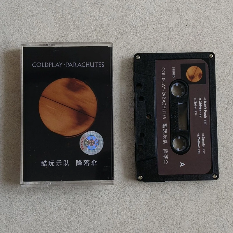 Classic Coldplay Music Tape A Rush of Blood To The Head Album Parachutes Cassettes Cosplay Recorder Soundtracks Box Party Music