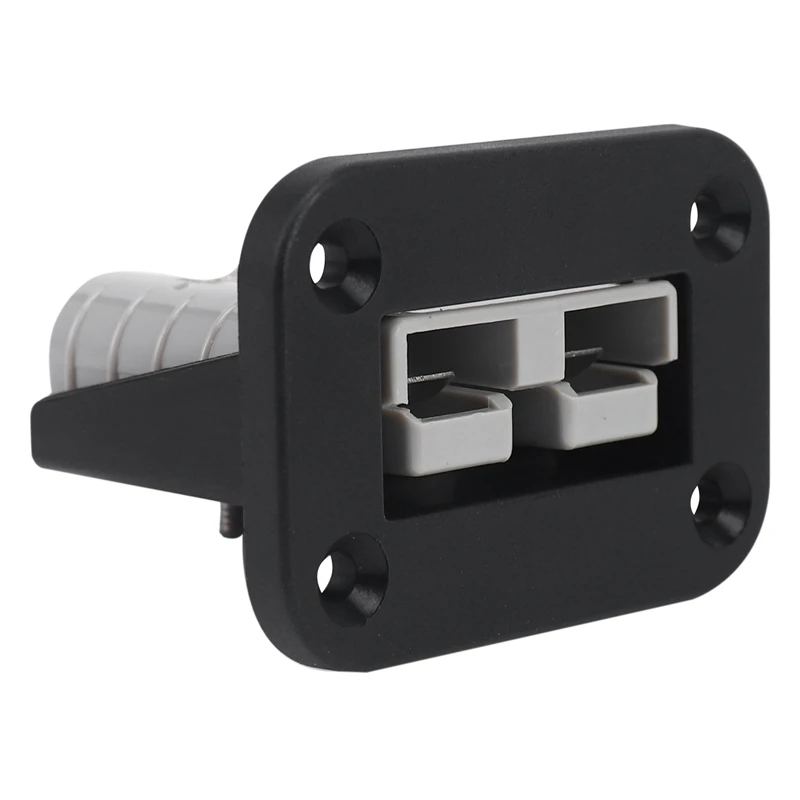 Flush Mount 50 Amp For Anderson Plug Mounting Bracket Panel Cover For Caravan Camper Boat Truck