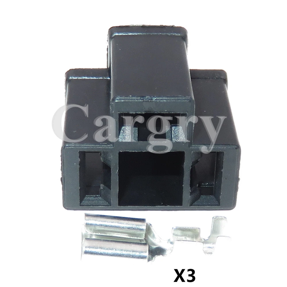 1 Set 3P Automobile Xenon Light H4 HID Lamp Wiring Terminal Socket AC Assembly Car High Power Unsealed Connector