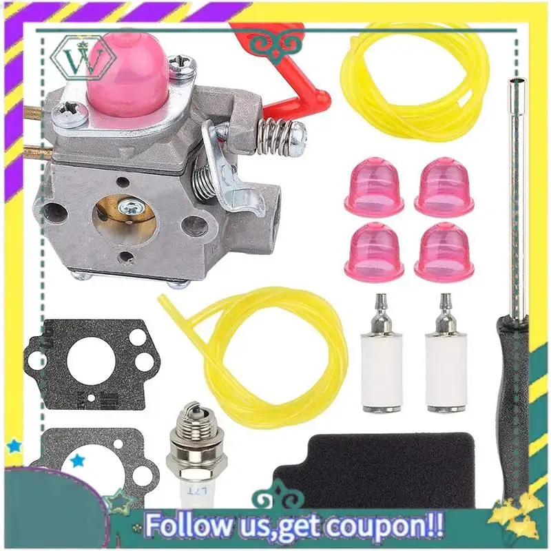 

A82U-WT-875 Carburetor For 545081855 Craftsman Poulan Pro Blower BVM200C BVM200VS P200C GBV325 P325 200Mph