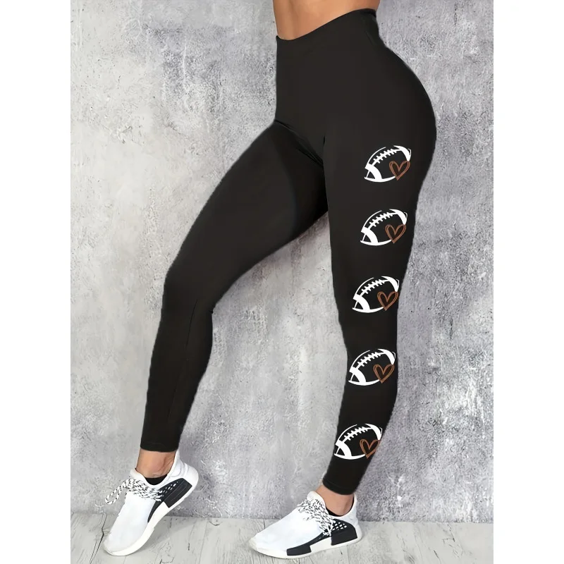 

Halloween Print Yoga Pants Women's Printed Yoga Trousers Neutral Gender Bottoms Fashionable Halloween Themed Leggings