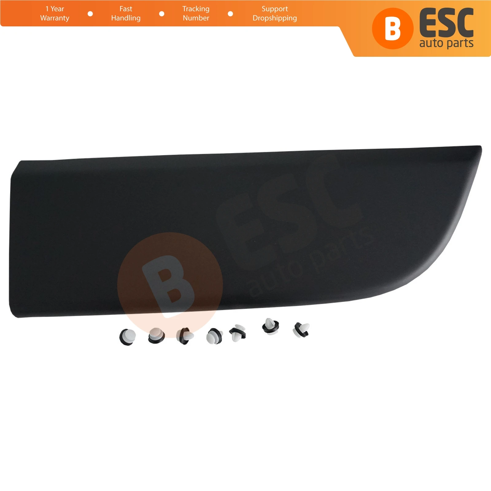 

ESC Auto Parts ESP956 Front Door Side Panel Moulding Strip RIGHT 808200149R for Renault Master MK3 Movano B NV400 Fast Shipment