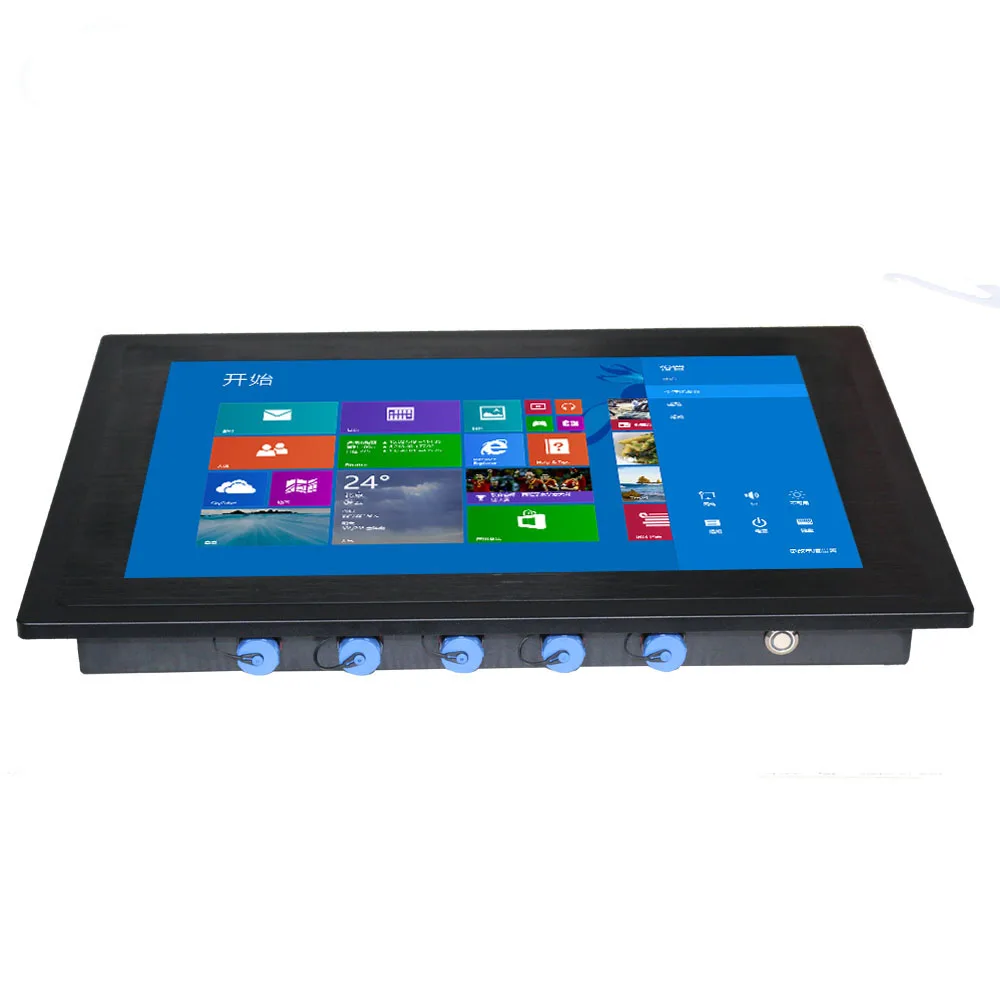PC con pannello touch screen capacitivo leggibile alla luce solare da 1000 nit impermeabile incorporato OEM