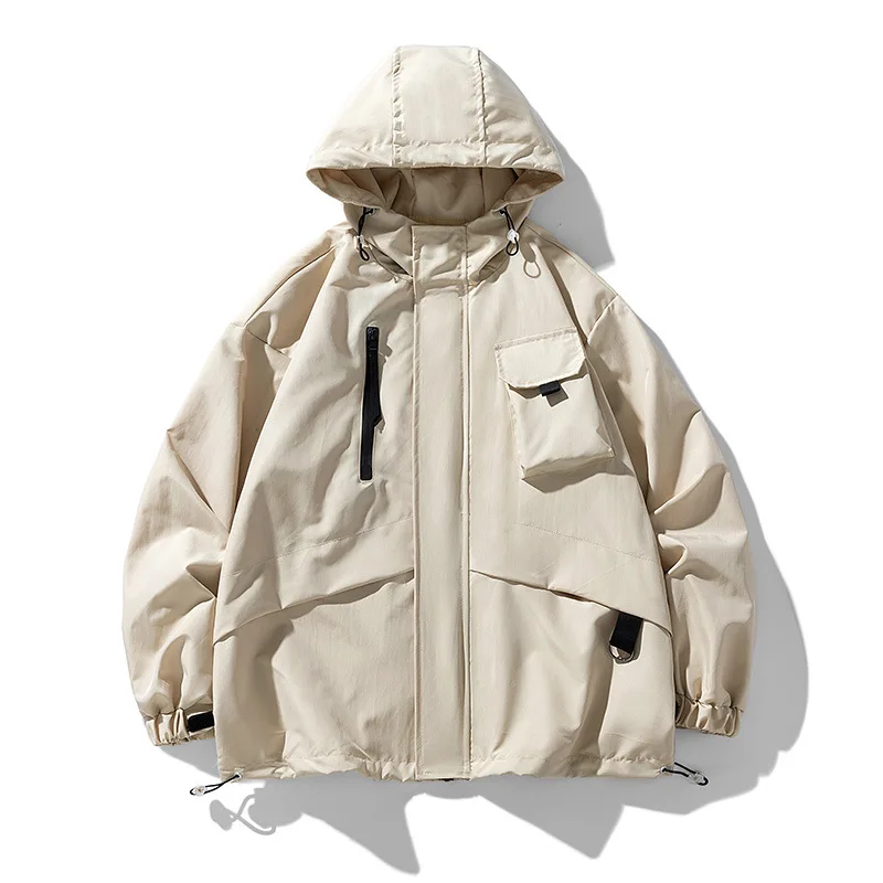 

Spring And Autumn New Outdoor Sports And Leisure Jacket Men's Loose And Versatile Trendy Brand Trendy Men's Jacket