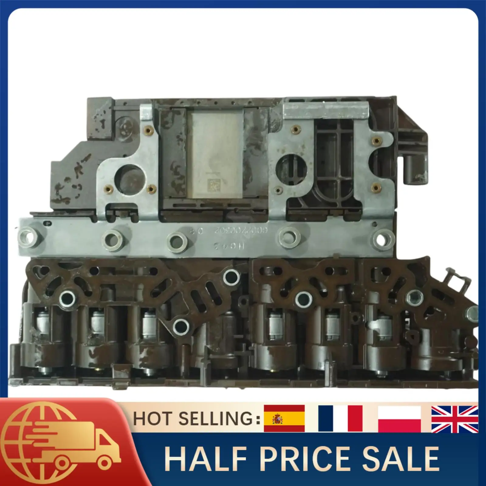 

Solenoid Assembly 2nd Gen Angled Cut-Out Steel Plate 25420BC For Buick Cadillac Chevy GMC 6T70 6T75 TCM Transmission