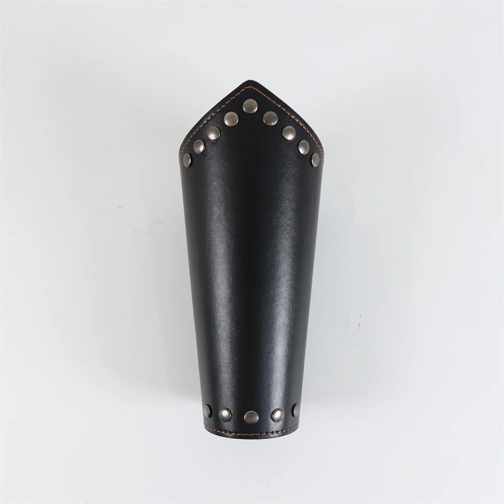 Middeleeuwse mannen cosplay armwarmers Lace-up Vintage piraat ridder handschoen polsband bracer verstelbare accessoires - afbeelding 1
