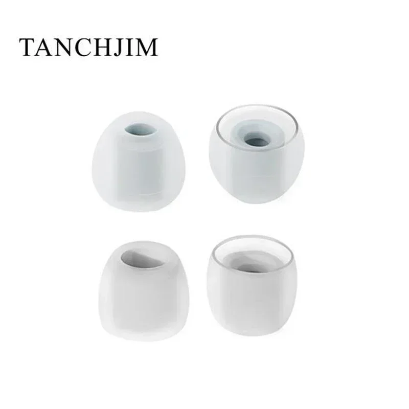 Tanchjim T-APB T300 Earphone tips Treble/ Bass Enhancing Air Pressure Balance Silicone Eartips 1 Card 2 Pairs ( T300B+T300T)