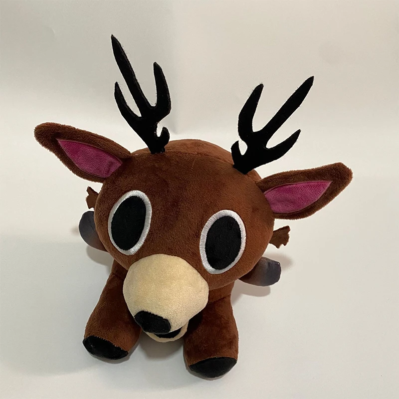 

99 Nights in the Forest Deer Plush Q Version Sitting Pose Soft Stuffed Doll Official Game Collectible Gift Christmas Gifts 20cm