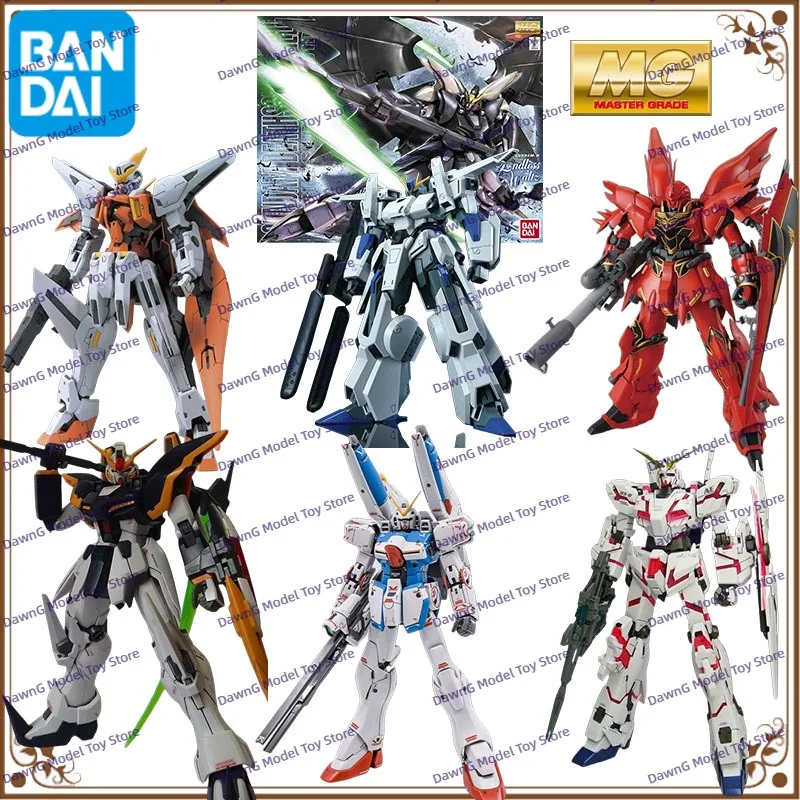 

1BABDAI Original MG Series Gundam Heavyarm ZAKU OZ-00MS Tallgeese Anime Action Figure Assembly Model Toys Collectible Model