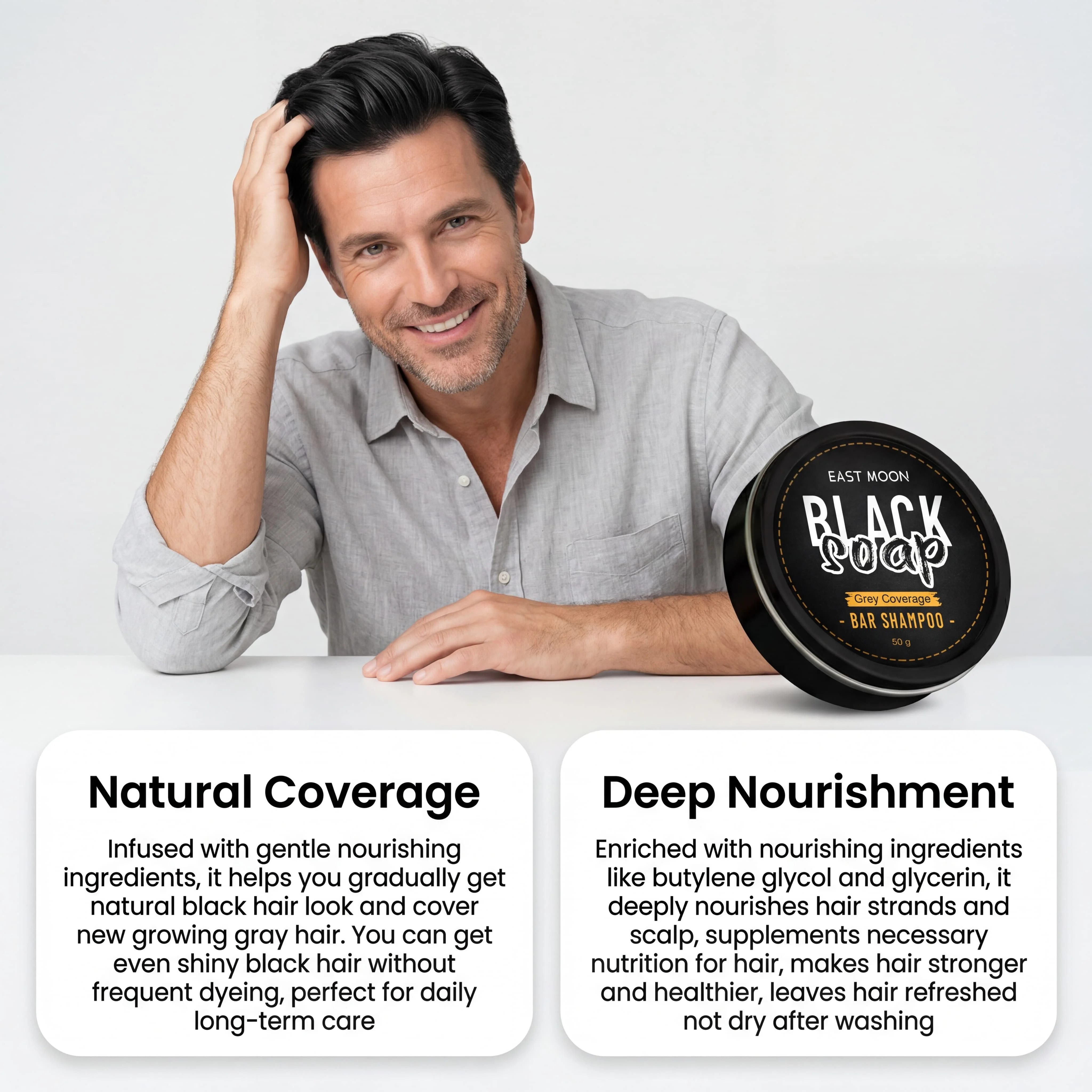 شامبو صلب للرجال للعناية الطبي - مراجعة Hair Care Natural وسعره