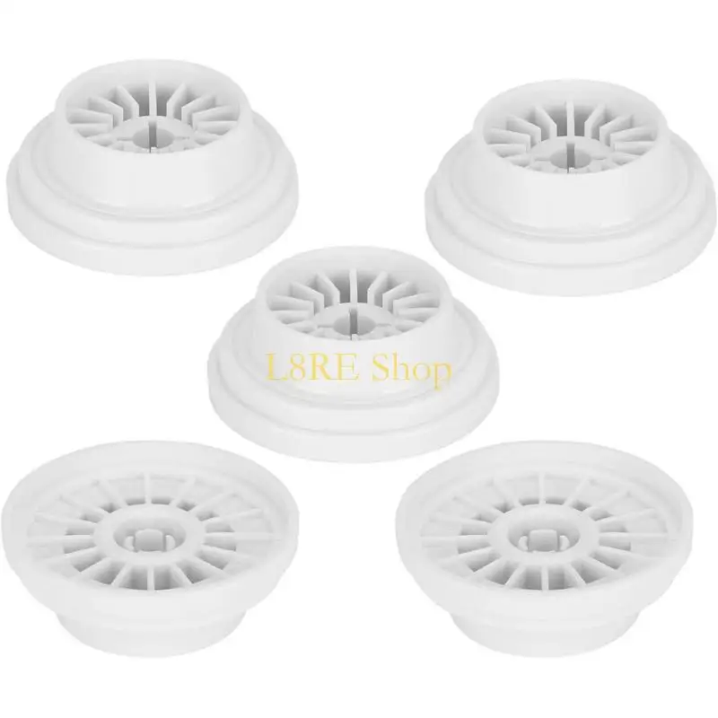 5つのボビンズピンキャップのL8REセットエッセンシャルミシンボビンズキャップボビンズカバーさまざまなミシンモデルに適しています