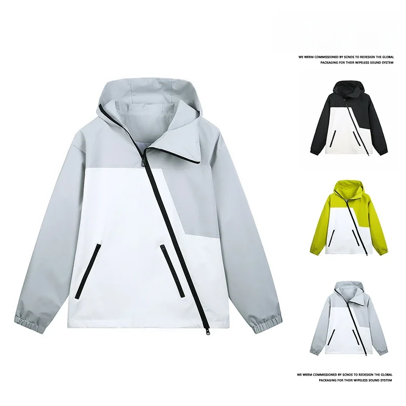 

ex Outdoor Waterproof Jaet 045 Sle Hooded Long Sve Casual Faion Polyester Fiber Youth Size Spring Autumn