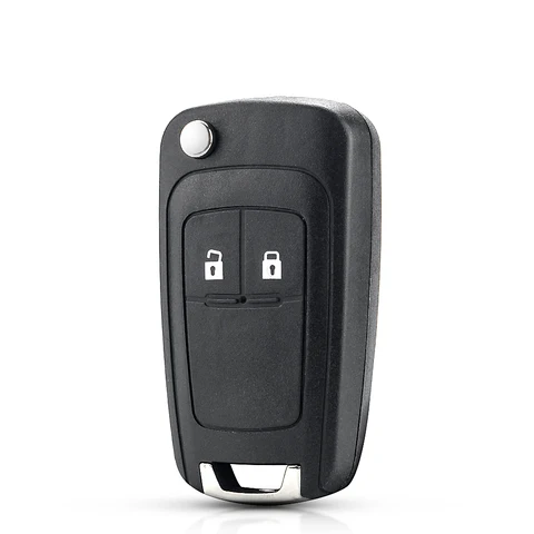KEYYOU 2-кнопочный флип-чехол для дистанционного ключа автомобиля для Opel Vauxhall Astra Zafira для Chevrolet Cruze Buick, чехол для ключа HU100 Blade