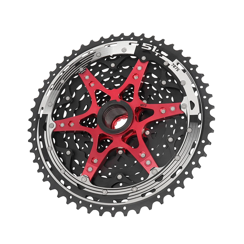 SUNRACE CSMX80 11 Speed Bike Cassette Sprocket MTB Bike 11-50T 11-51T Bicycle Freewheel for Shimano Sram Cycling Parts